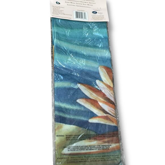 Frog Lily Pad Sunflower House Flag 28 x 40" Large Impressions NCE Outdoor Decor - Picture 7 of 10